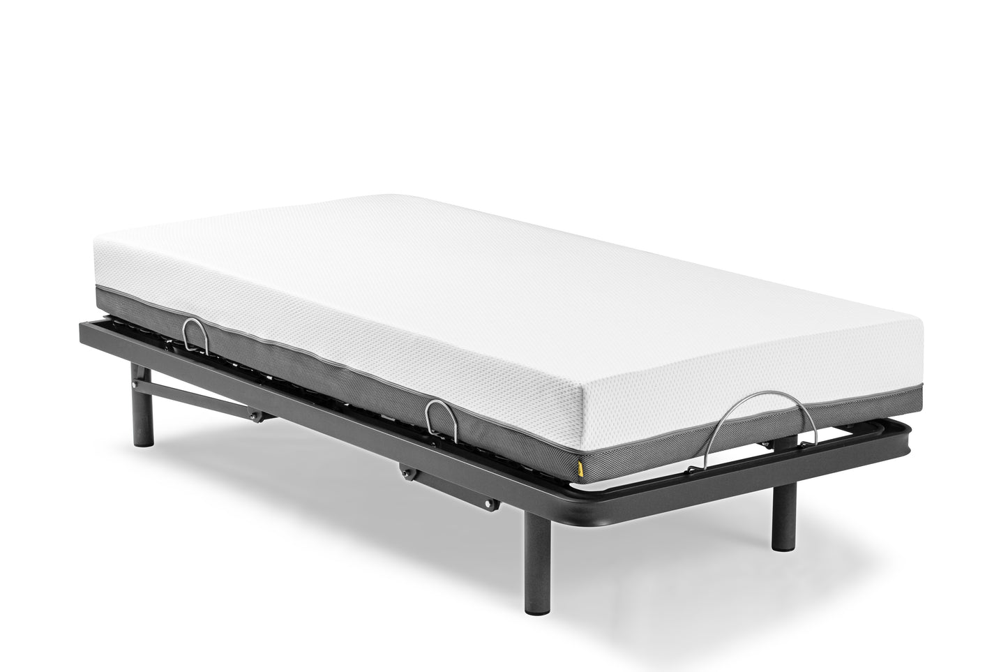 Packung artikuliertes Bett Erwin und Matratze Elion